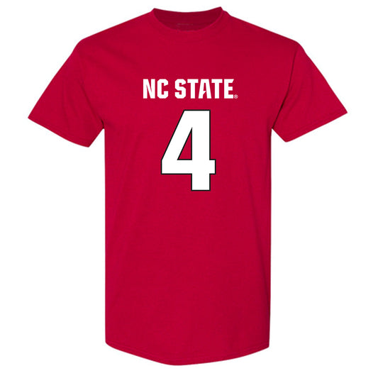 NC State - NCAA Football : Dacari Collins - Sports Shersey T-Shirt-0