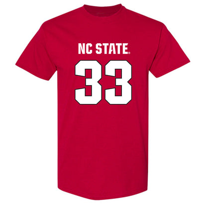NC State - NCAA Football : Kenny Soares Jr - Sports Shersey T-Shirt-0