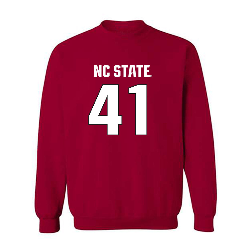 NC State - NCAA Football : AJ Richardson - Sports Shersey Crewneck Sweatshirt-0