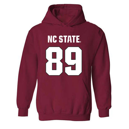 NC State - NCAA Football : Gus Ritchey - Sports Shersey Hooded Sweatshirt-0