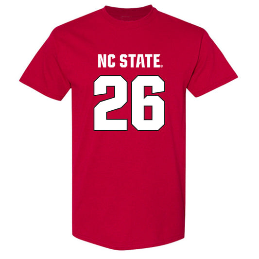 NC State - NCAA Football : Asaad Brown - Sports Shersey T-Shirt-0