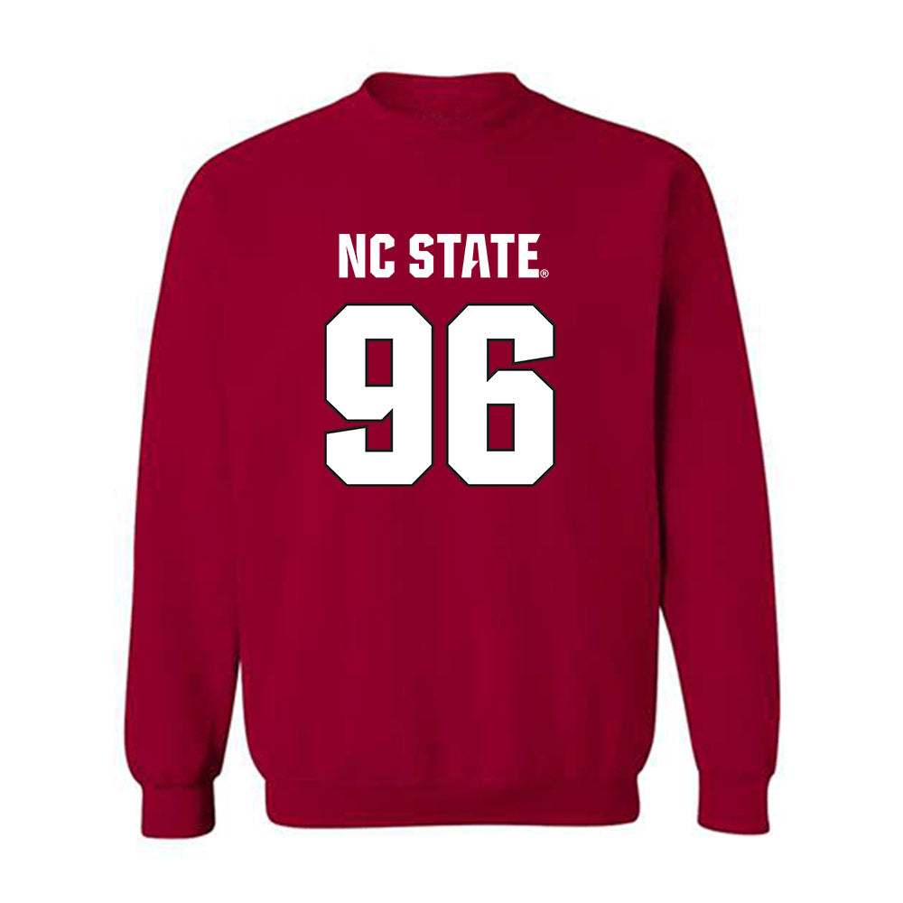 NC State - NCAA Football : Owen Fehr - Sports Shersey Crewneck Sweatshirt-0