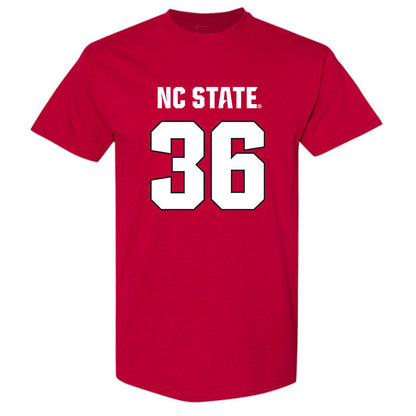 NC State - NCAA Football : Kelvon McBride - Sports Shersey T-Shirt-0