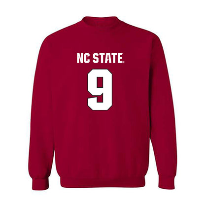 NC State - NCAA Football : Terrell Anderson - Sports Shersey Crewneck Sweatshirt-0