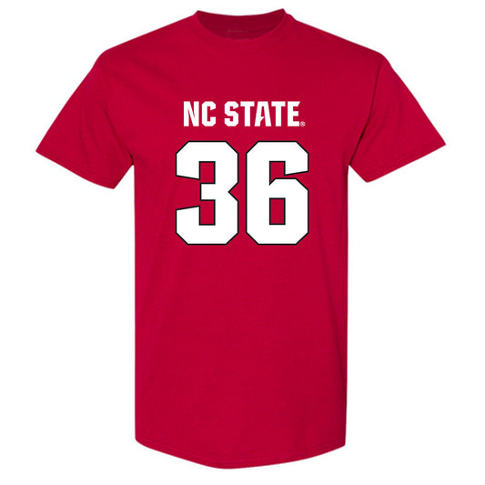 NC State - NCAA Football : Cameron Cornthwaite - Sports Shersey T-Shirt-0