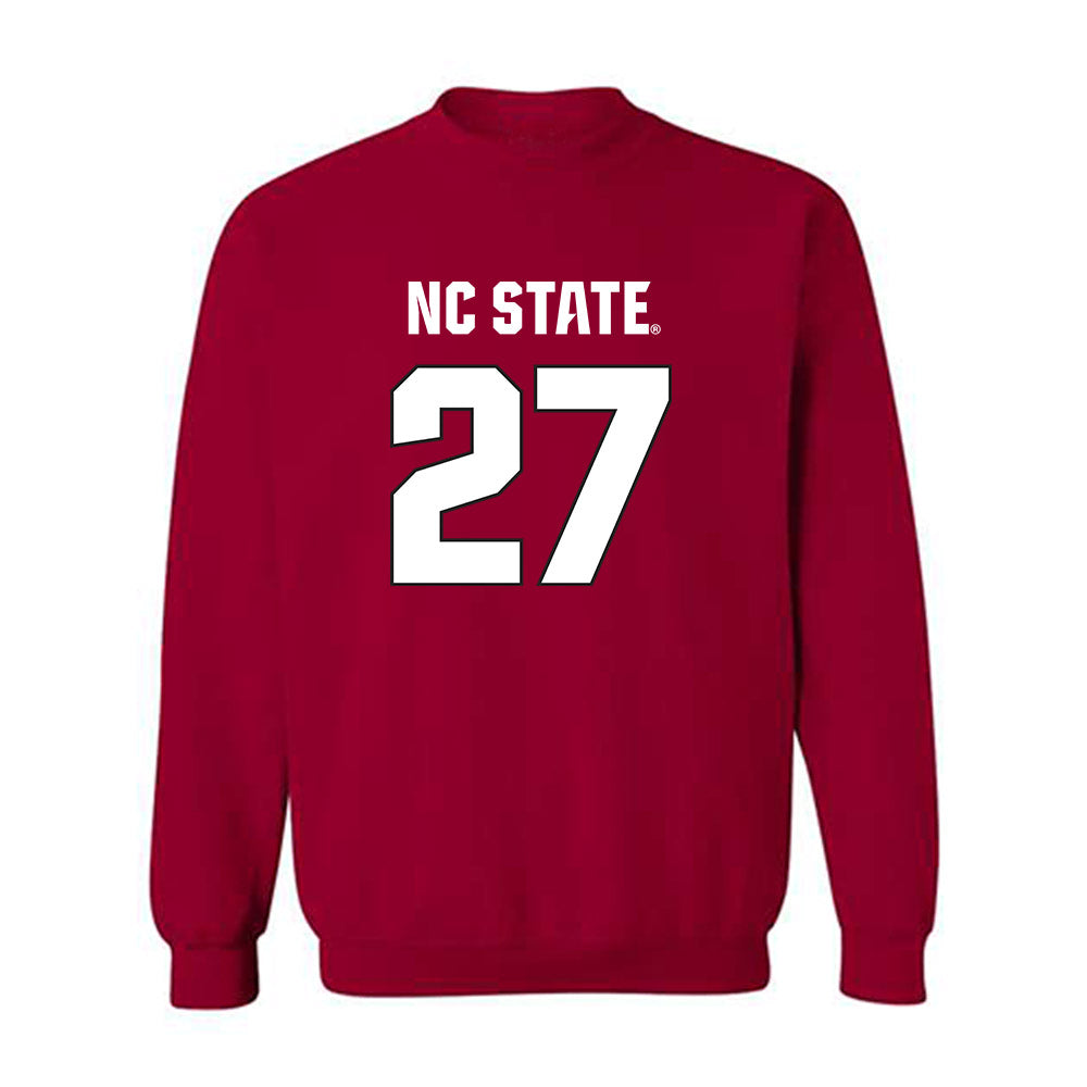 NC State - NCAA Football : Ashton Locklear - Sports Shersey Crewneck Sweatshirt-0