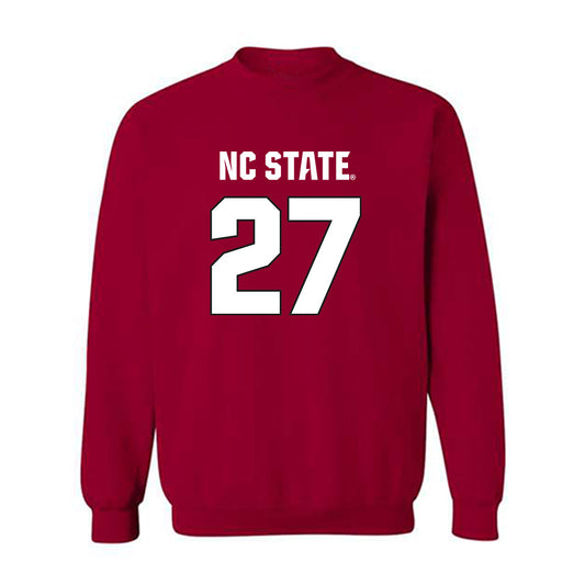 NC State - NCAA Football : Ashton Locklear - Sports Shersey Crewneck Sweatshirt-0