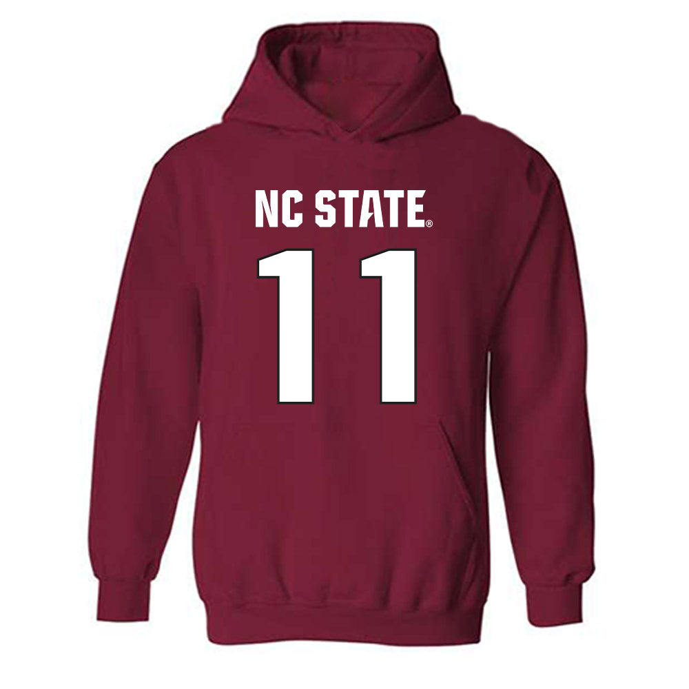 NC State - NCAA Football : Cedrick Bailey - Sports Shersey Hooded Sweatshirt-0
