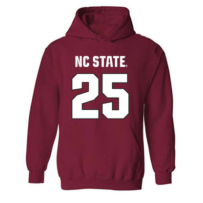 NC State - NCAA Football : Darius Johnson - Sports Shersey Hooded Sweatshirt-0