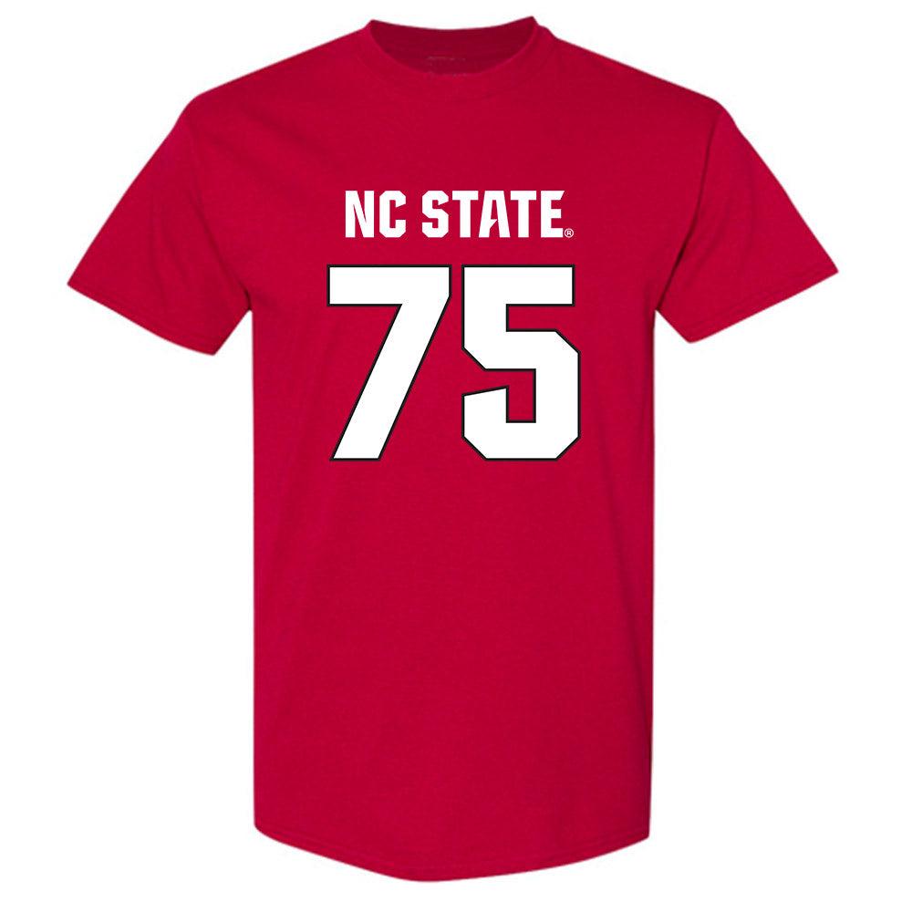 NC State - NCAA Football : Anthony Carter Jr - Sports Shersey T-Shirt-0