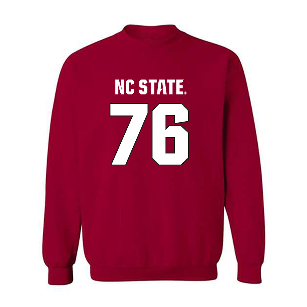 NC State - NCAA Football : Michael Gibbs - Sports Shersey Crewneck Sweatshirt-0