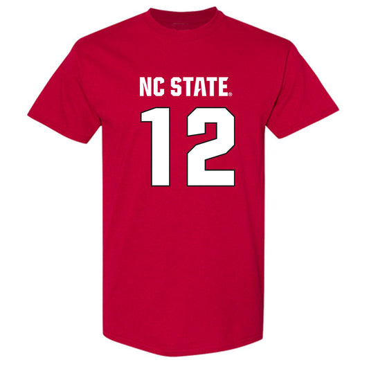 NC State - NCAA Football : teddy hoffmann - Sports Shersey T-Shirt-0