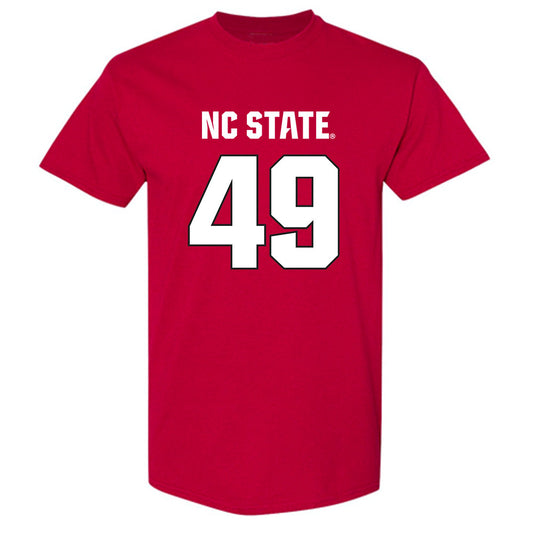 NC State - NCAA Football : Reid Mitchell - Sports Shersey T-Shirt-0