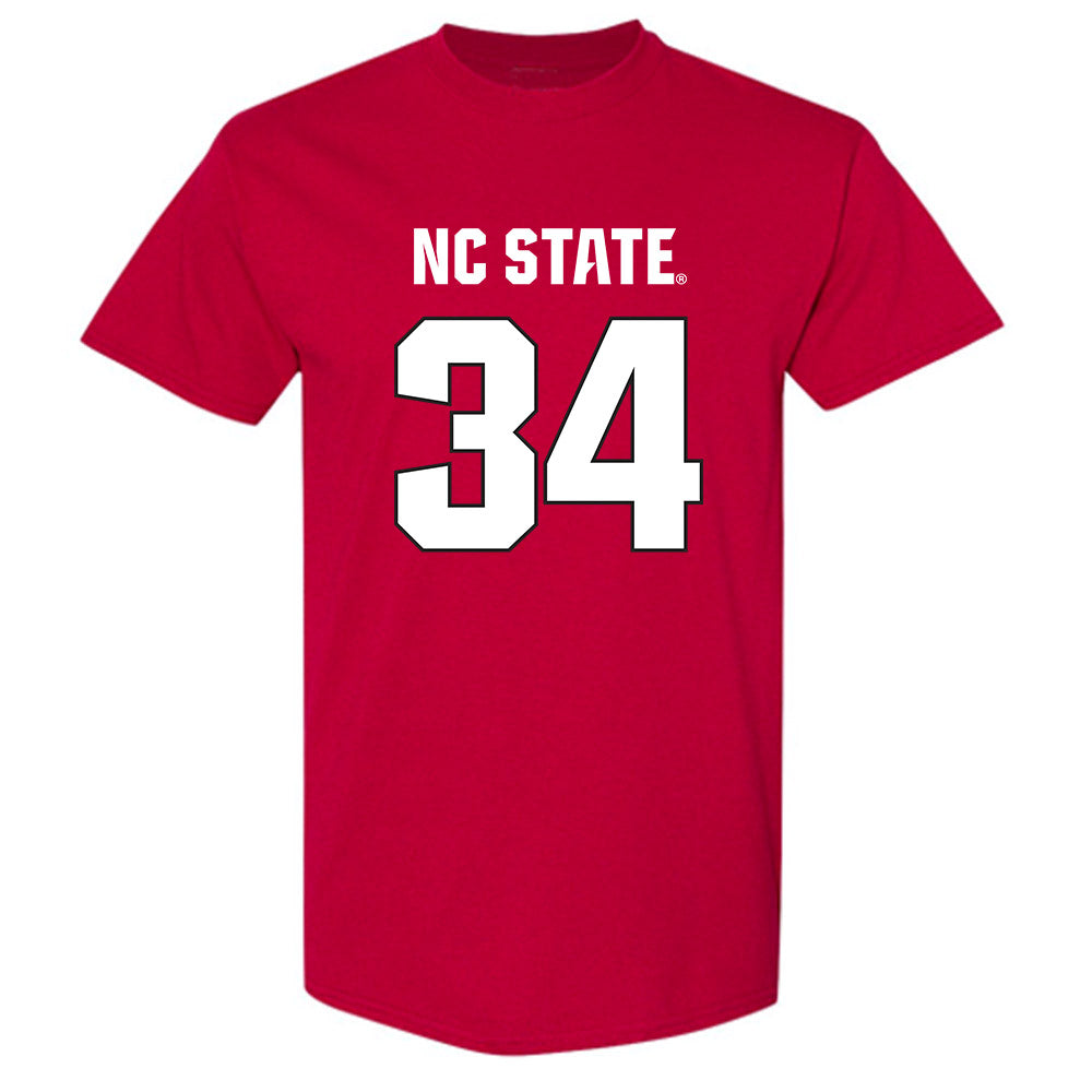 NC State - NCAA Football : Gerritt Kemp - Sports Shersey T-Shirt-0