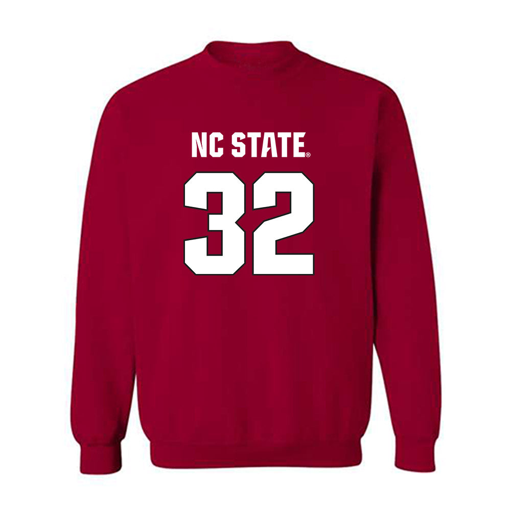 NC State - NCAA Football : Michael Tate - Sports Shersey Crewneck Sweatshirt-0