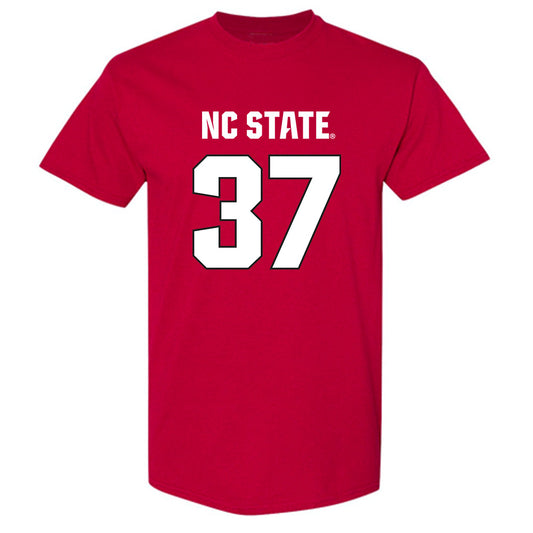 NC State - NCAA Football : Addison Carlson - Sports Shersey T-Shirt-0