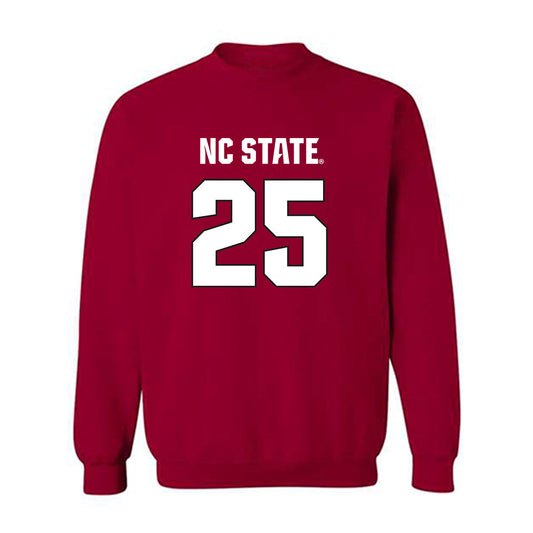 NC State - NCAA Football : Ronnie Royal - Sports Shersey Crewneck Sweatshirt-0