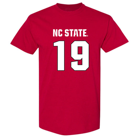 NC State - NCAA Football : Bishop Fitzgerald - Sports Shersey T-Shirt-0