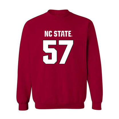 NC State - NCAA Football : Steven Stokes - Sports Shersey Crewneck Sweatshirt-0