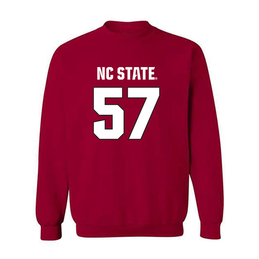 NC State - NCAA Football : Steven Stokes - Sports Shersey Crewneck Sweatshirt-0