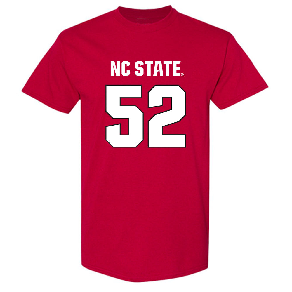 NC State - NCAA Football : Chazz Wallace - Sports Shersey T-Shirt-0