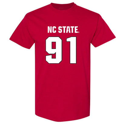 NC State - NCAA Football : Nick Konieczynski - Sports Shersey T-Shirt-0