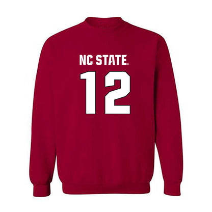 NC State - NCAA Football : Elijah Groves - Sports Shersey Crewneck Sweatshirt-0