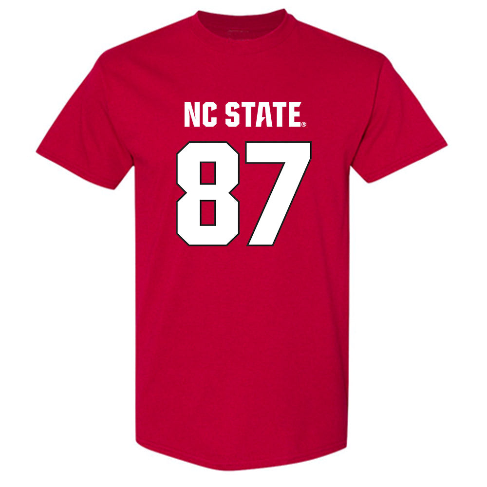 NC State - NCAA Football : Jayden Hollar - Sports Shersey T-Shirt-0