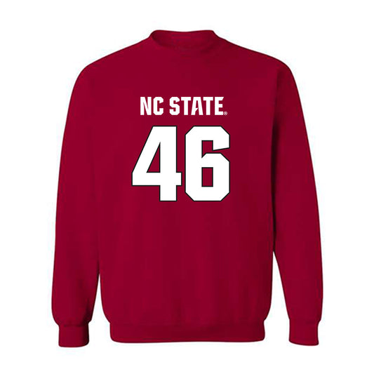 NC State - NCAA Football : Ryan Klimp - Sports Shersey Crewneck Sweatshirt-0