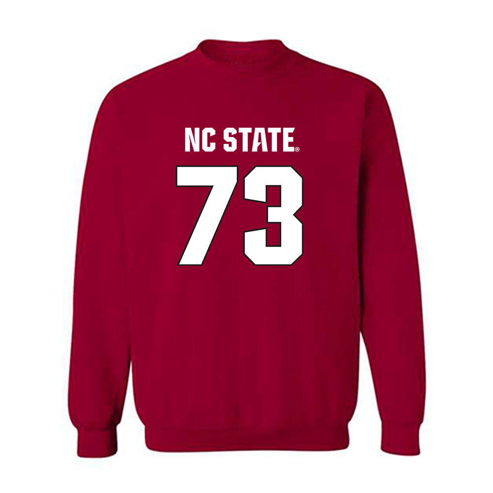 NC State - NCAA Football : Darion Rivers - Sports Shersey Crewneck Sweatshirt-0