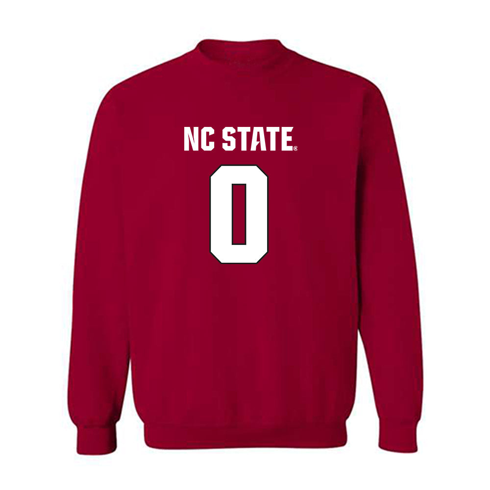 NC State - NCAA Football : Sean Brown - Sports Shersey Crewneck Sweatshirt-0