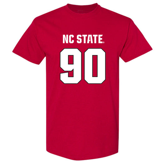 NC State - NCAA Football : Collin Smith - Sports Shersey T-Shirt-0