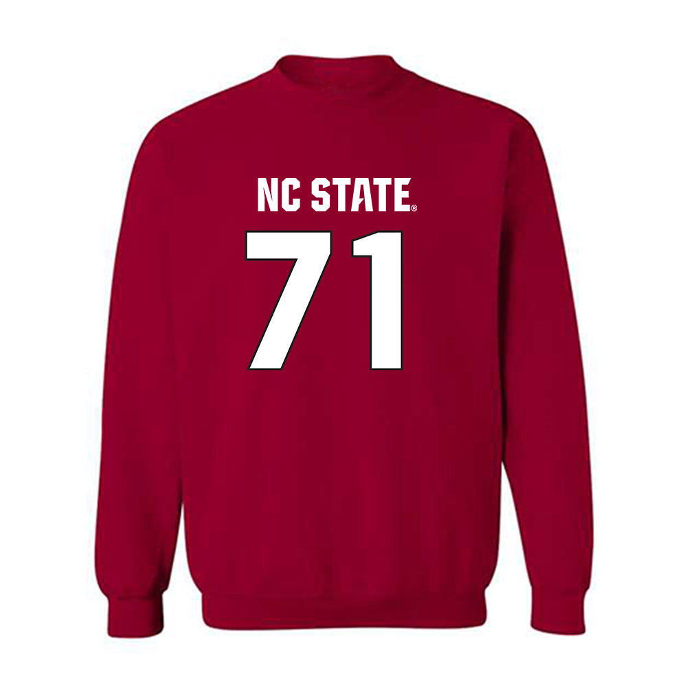 NC State - NCAA Football : Yousef Mugharbil - Sports Shersey Crewneck Sweatshirt-0
