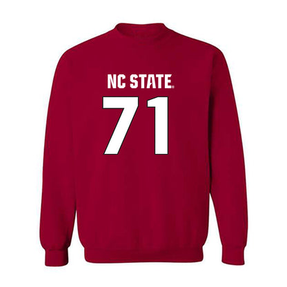 NC State - NCAA Football : Yousef Mugharbil - Sports Shersey Crewneck Sweatshirt-0