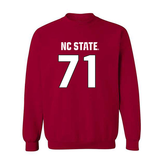 NC State - NCAA Football : Yousef Mugharbil - Sports Shersey Crewneck Sweatshirt-0
