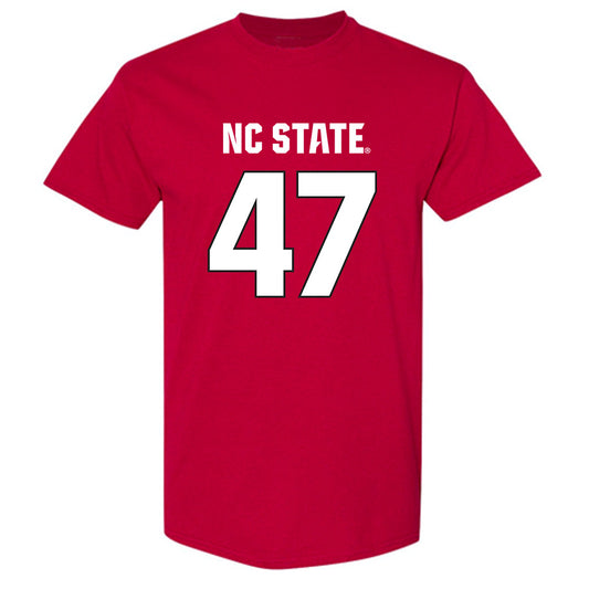 NC State - NCAA Football : Adrian Farrow - Sports Shersey T-Shirt-0