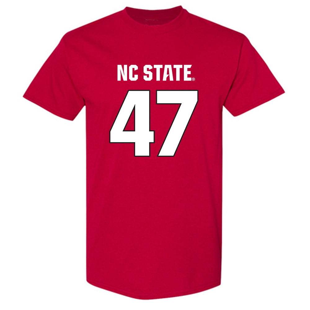 NC State - NCAA Football : Jackson Mastor - Sports Shersey T-Shirt-0