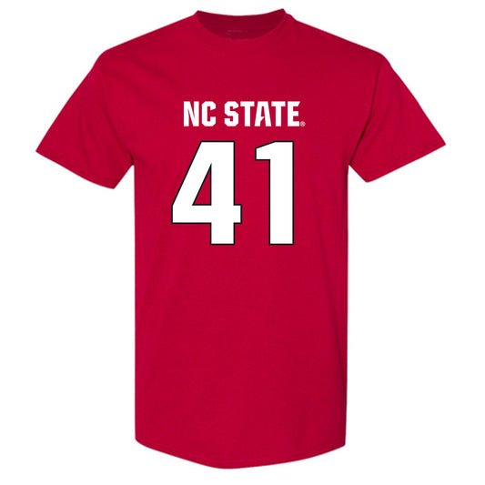 NC State - NCAA Football : Keyaan Abdul-Rahim - Sports Shersey T-Shirt-0