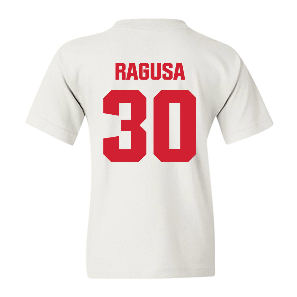 NC State - NCAA Baseball : Mikey Ragusa - Classic Shersey Youth T-Shirt-1
