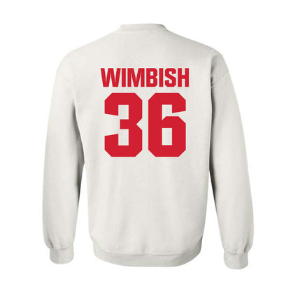 NC State - NCAA Baseball : Camden Wimbish - Crewneck Sweatshirt Classic Shersey