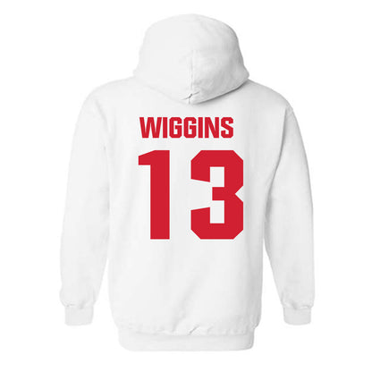 NC State - NCAA Baseball : Andrew Wiggins - Classic Shersey Hooded Sweatshirt-1