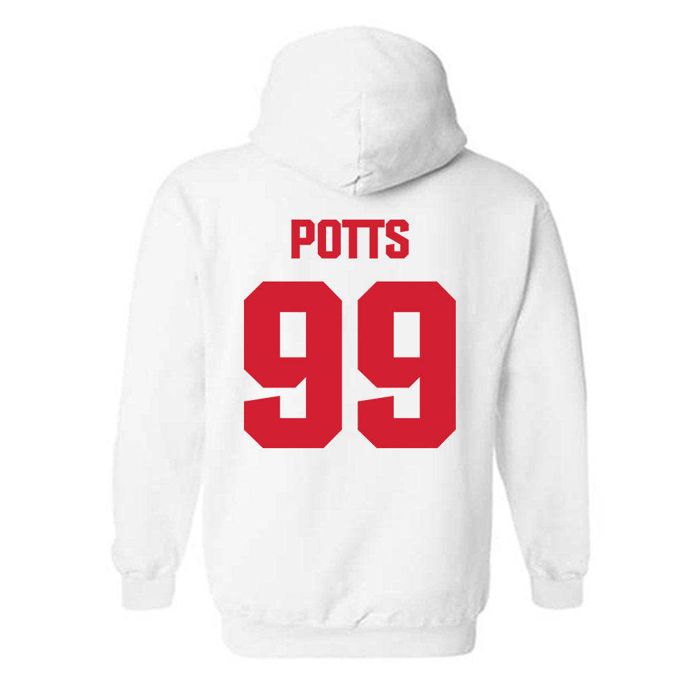 NC State - NCAA Baseball : Tristan Potts - Classic Shersey Hooded Sweatshirt