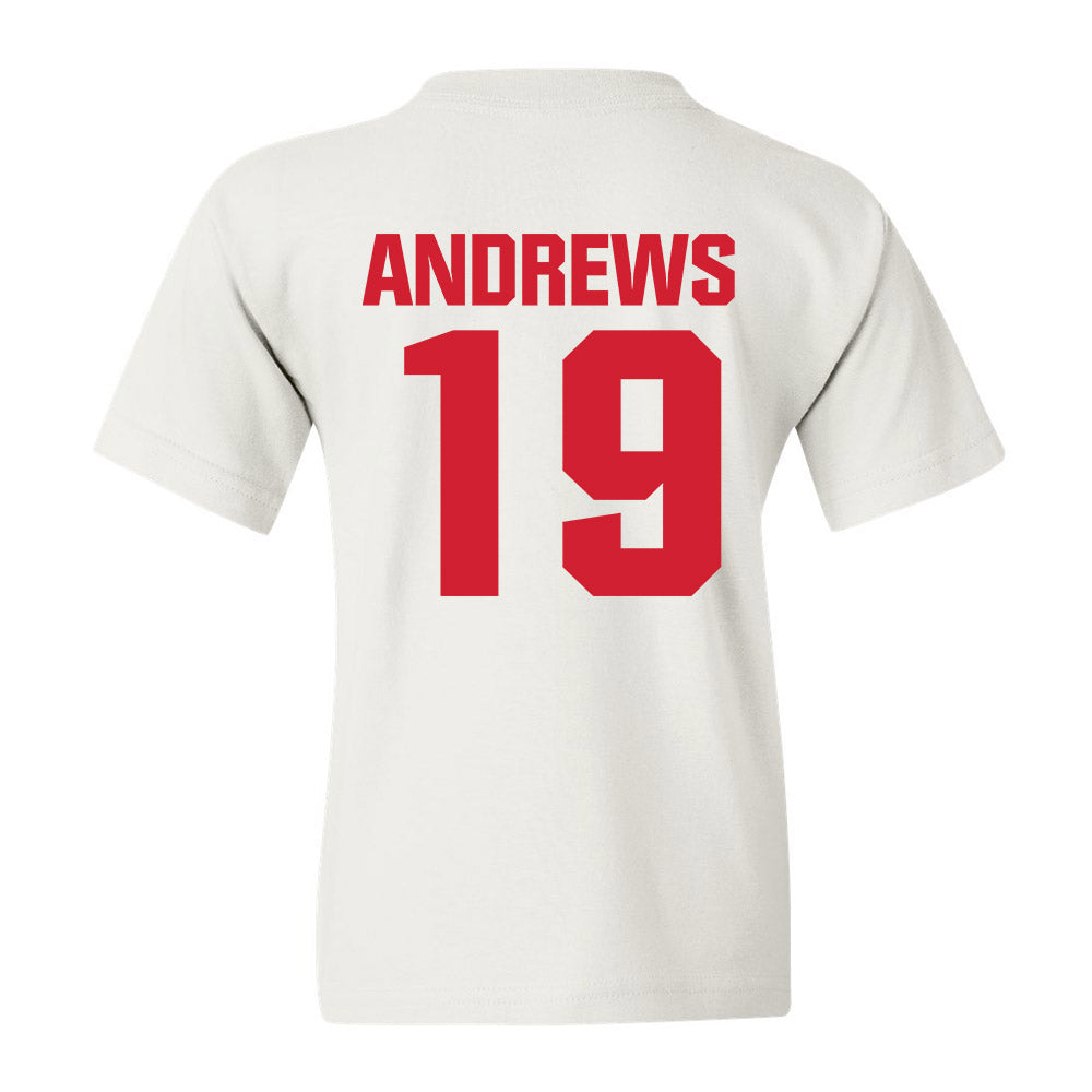 NC State - NCAA Baseball : Heath Andrews - Youth T-Shirt Classic Shersey