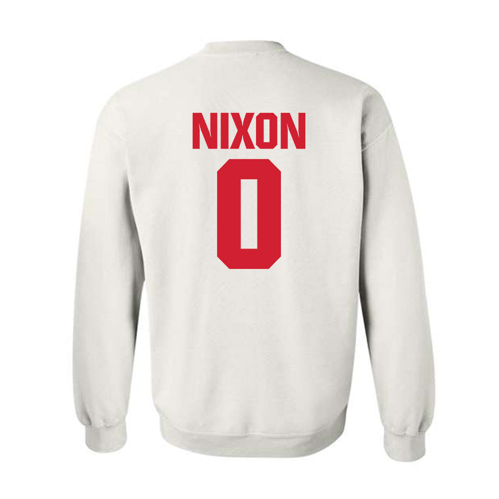 NC State - NCAA Baseball : Luke Nixon - Crewneck Sweatshirt Classic Shersey