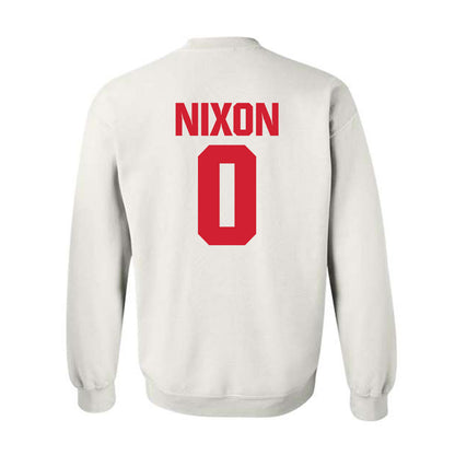 NC State - NCAA Baseball : Luke Nixon - Crewneck Sweatshirt Classic Shersey