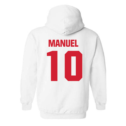 NC State - NCAA Baseball : Truitt Manuel - Classic Shersey Hooded Sweatshirt-1