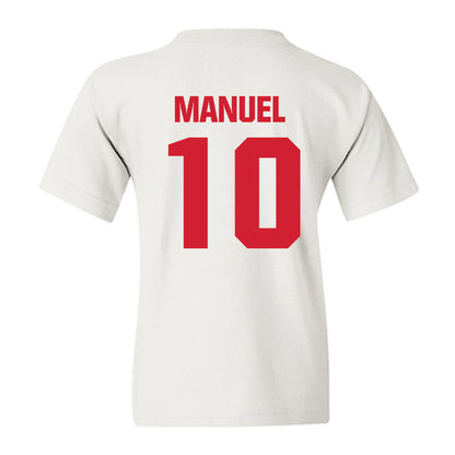 NC State - NCAA Baseball : Truitt Manuel - Classic Shersey Youth T-Shirt-1
