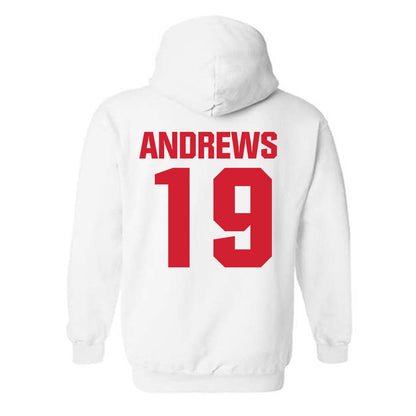 NC State - NCAA Baseball : Heath Andrews - Hooded Sweatshirt Classic Shersey