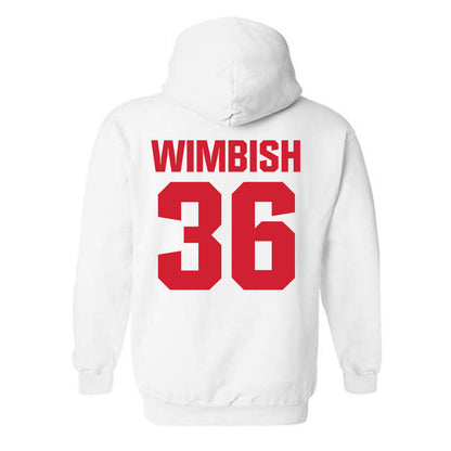 NC State - NCAA Baseball : Camden Wimbish - Hooded Sweatshirt Classic Shersey