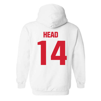 NC State - NCAA Baseball : Ty Head - Classic Shersey Hooded Sweatshirt